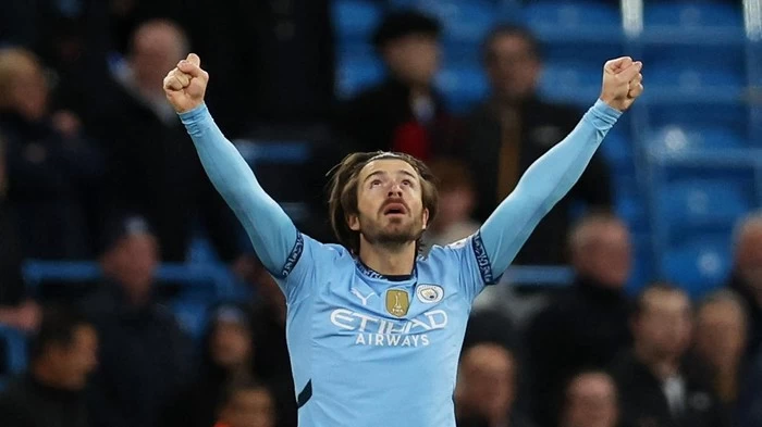 Man City Vs Leicester: Grealish Dedikasikan Gol untuk Almarhum Adik