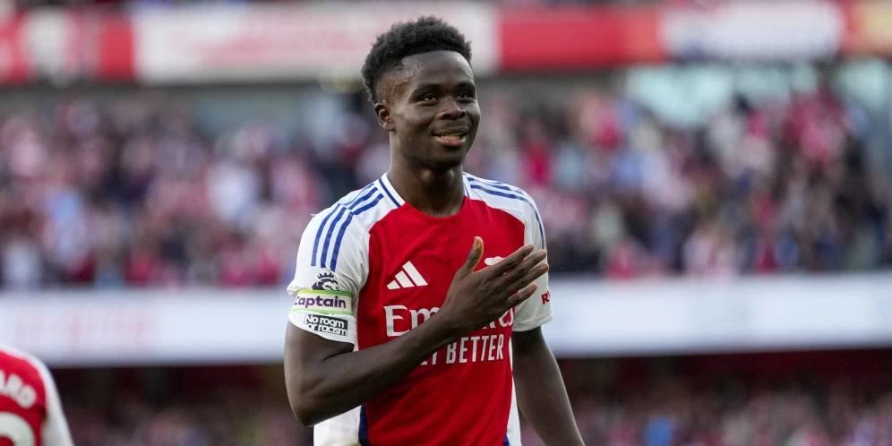 Cedera Malah Bikin Mental Bukayo Saka Lebih Segar