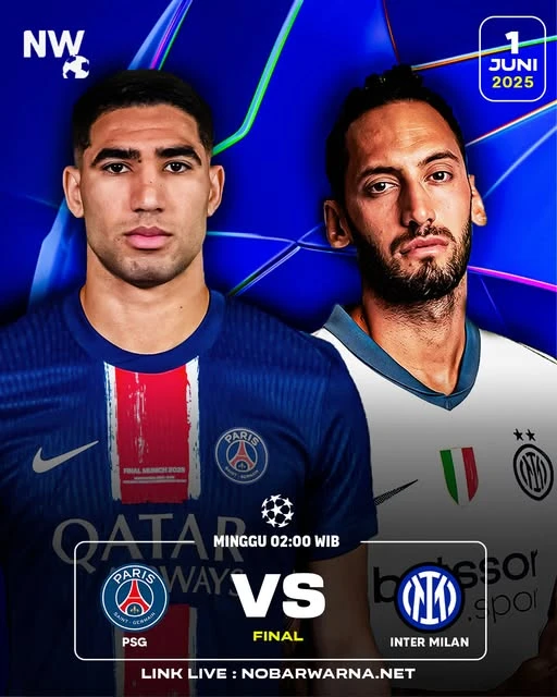 Prediksi Susunan Pemain Final Liga Champions PSG Vs Inter