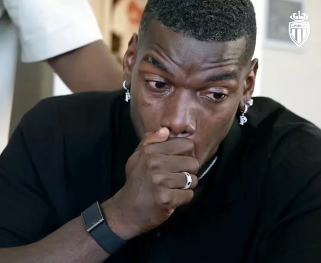 Pogba Menangis Haru Saat Teken Kontrak dengan Monaco