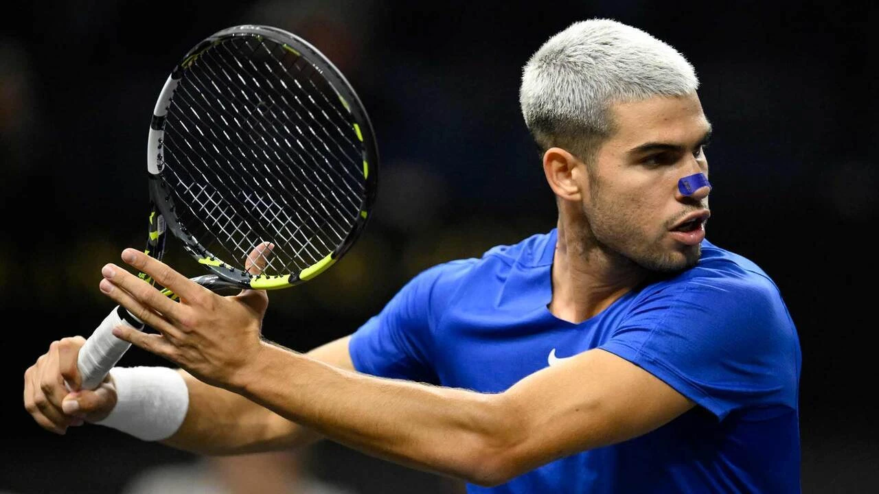 Carlos Alcaraz Jaga Asa Tim Eropa Di Laver Cup